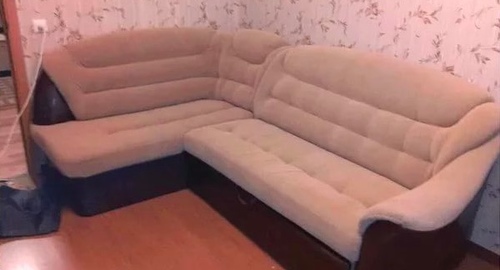 Перетяжка углового дивана. Усть-Илимск